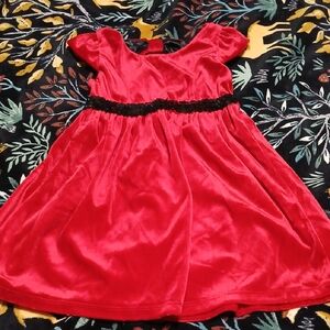 George Red Formal Kids Dress
